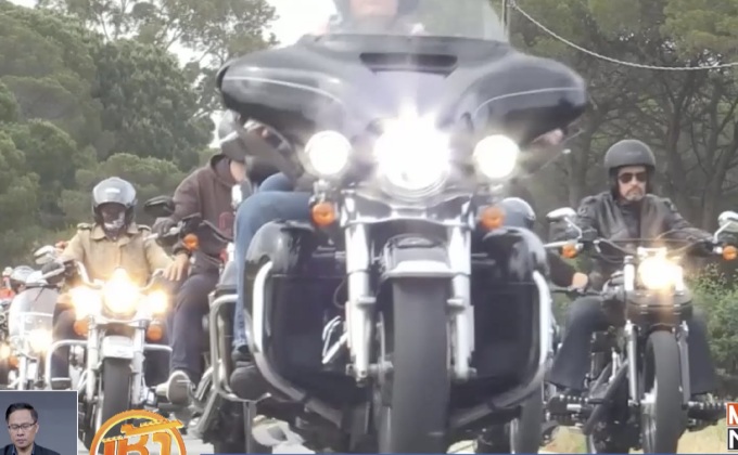 ขบวนพาเหรด “ฮาร์เลย์” ในฝรั่งเศส