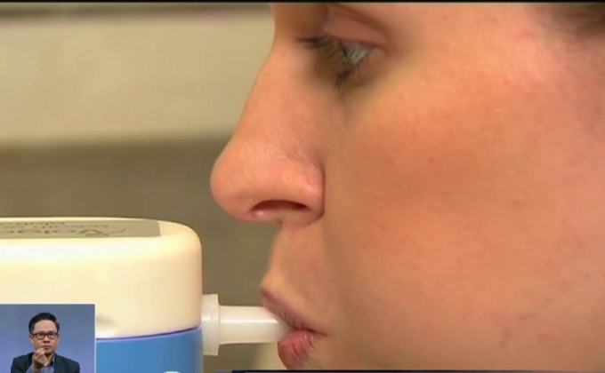 อุปกรณ์วินิจฉัยโรคจากลมหายใจ