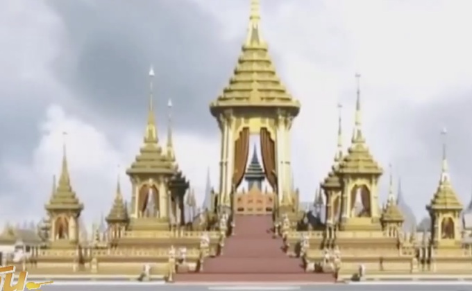 วิจิตรงดงาม “พระเมรุมาศ” สมพระเกียรติในหลวง ร.9
