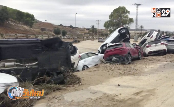 น้ำท่วมรุนแรงในสเปน