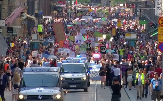 ฟินแลนด์เตรียมรับประชุม “ทรัมป์-ปูติน” ท่ามกลางการประท้วง