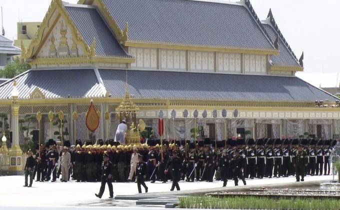 ซ้อมริ้วขบวนพระบรมราชอิสริยยศเสมือนจริง ครั้งสุดท้าย