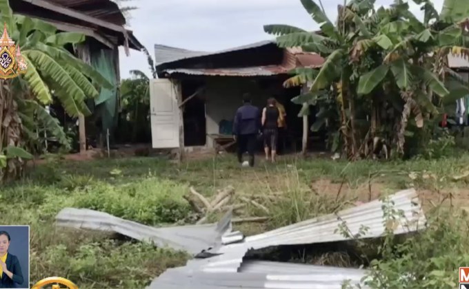 หลายจังหวัดภาคเหนือ-อีสานได้รับผลกระทบจากพายุฝน