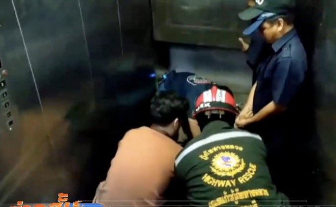 ลิฟต์โรงแรมร่วง แม่บ้านบาดเจ็บ จ.สุพรรณบุรี