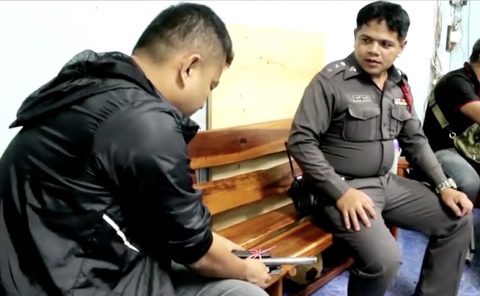 รวบ 2 นายพรานเสพยาบ้าและอาวุธปืนล่าสัตว์ป่า