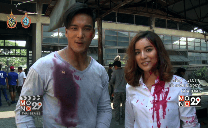 อีฟ-ต๊อบ หนีตาย กระสุน ระเบิด สนั่นจอ  ในซีรีส์ “GUARDIAN หักเหลี่ยมมัจจุราช”