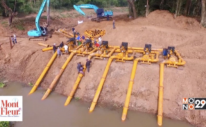 ชัยนาทเตรียมเครื่องสูบน้ำรับมือน้ำเหนือ