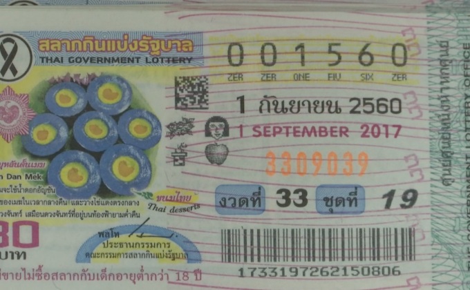 ขายแล้ว! สลากแบบใหม่ ขนาดเล็กลง-ป้องกันปลอมแปลง