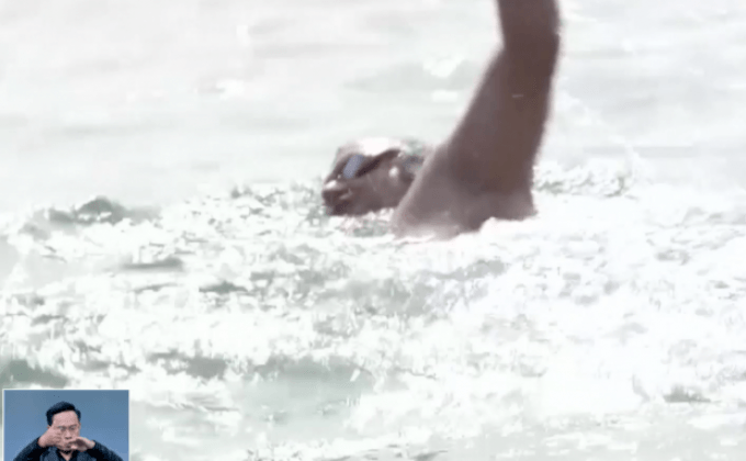 หนุ่มอังกฤษเริ่มว่ายข้ามแอตแลนติก