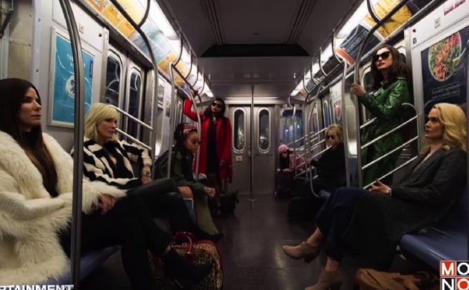 ภาพแรกสาวๆแก๊ง Ocean’s 8 นำทัพโดย “ซานดร้า บูลล็อค”