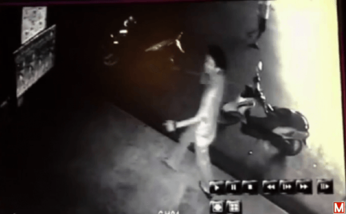 แก๊งวัยรุ่นไล่ทำร้ายคู่อริ จ.นนทบุรี