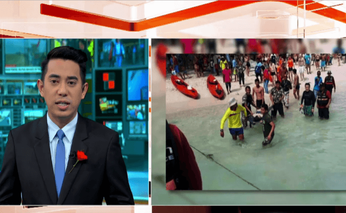 เรือสปีดโบทชนกันบริเวณอ่าวปิเละ