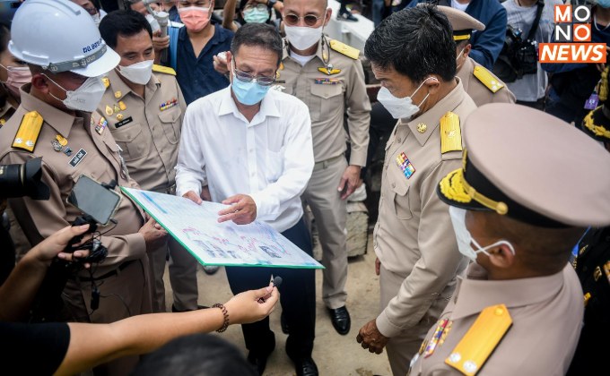 ชัชชาติ ผู้ว่าฯ กทม. ขอบคุณกองทัพส่งกำลังพลร่วมทำเขื่อนกระสอบทรายป้องกันน้ำท่วมริมเจ้าพระยา