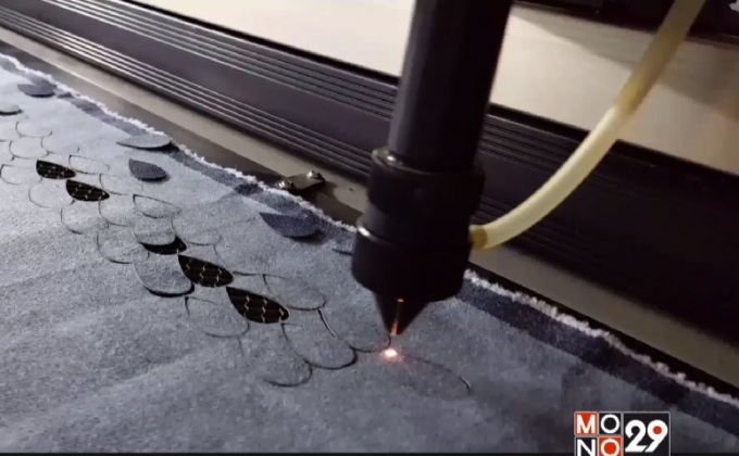 เทคโนโลยีเลเซอร์ตัดชุดไทยประยุกต์