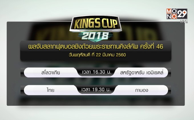 ช้างศึกดวลกาบอง–สโลวาเกียซดยูเออี บอลคิงส์คัพ