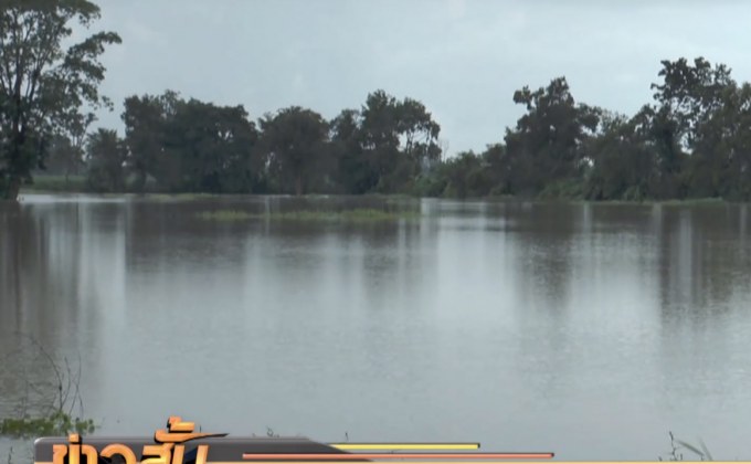 น้ำป่าไหลหลาก อ.บ้านกรวด จ.บุรีรัมย์