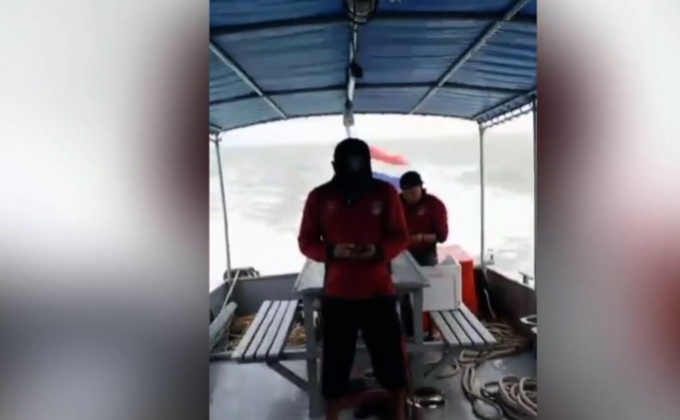 รวบ2ลูกเรือชาวเมียนมาถีบไต๋ก๋งตกทะเล
