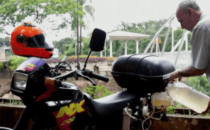 มอเตอร์ไซค์พลังงานน้ำ