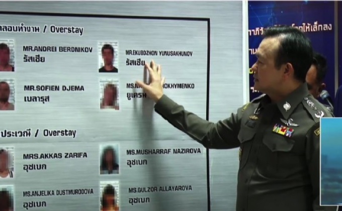 ตม.จับแก๊งมาเฟียต่างชาติ ทำธุรกิจมืดในพัทยา