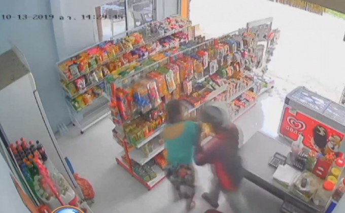 ล่าโจรกระชากสร้อยเจ้าของร้านมินิมาร์ท