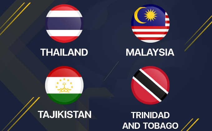 ไทย, มาเลเซีย, ทาจิกิสถาน และตรินิแดดฯ พร้อมลุยฟุตบอลคิงส์คัพ 2022