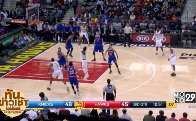 “เมโล่” เล่นนอกเกมโดนตะเพิด นิกส์บุกพ่ายฮอว์คส