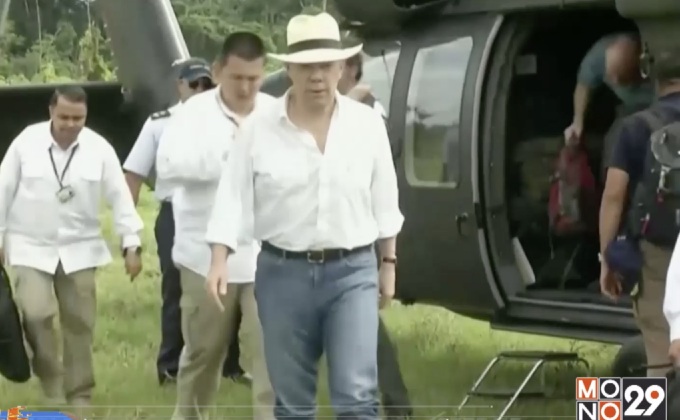 ปธน.โคลอมเบียเริ่มโครงการลดการปลูกต้นโคคา