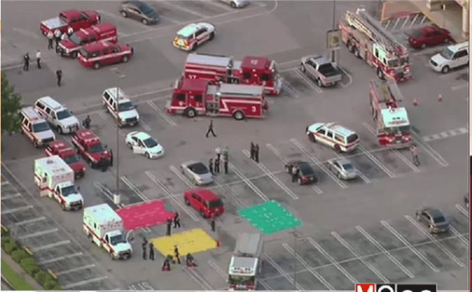 หนุ่มอเมริกันคลั่งกราดยิงในเท็กซัส เจ็บ 9 ราย