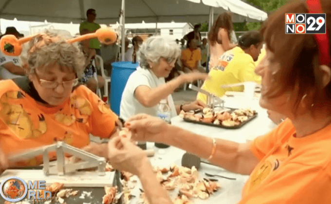 การแข่งขันกินปูในสหรัฐฯ