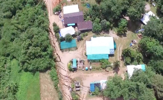 ดินเชิงเขา อ. แม่เมาะยังทรุดตัวเพิ่ม