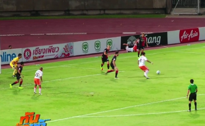 เชียงรายถล่มแข้งเทพ 3-0 รั้งที่ 3 ไทยลีก