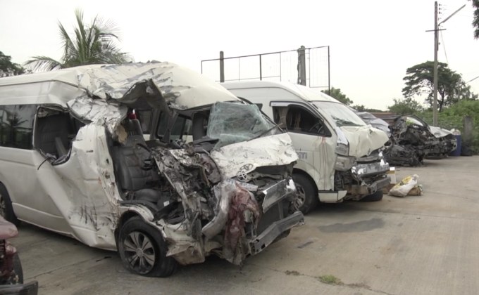 คืบหน้าอุบัติเหตุรถชนกัน 5 คัน