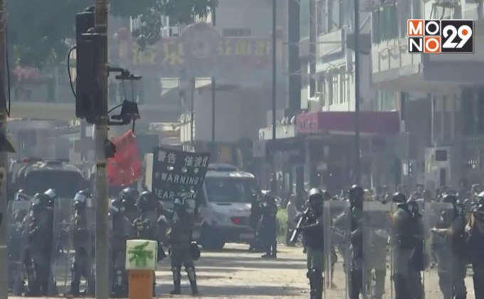 ประท้วงฮ่องกงเดือดต่อเนื่อง