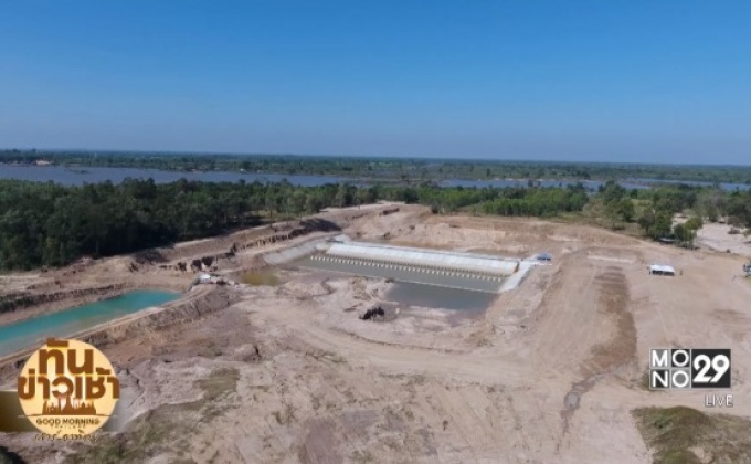 เดินหน้าสร้างฝายน้ำมูล เพิ่มพื้นที่เกษตรอีก 4 พันไร่