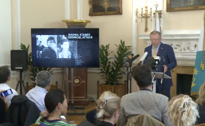 ​รัสเซียนำตัวชาวซีเรียมายืนยันเหตุอาวุธเคมี “จัดฉาก”