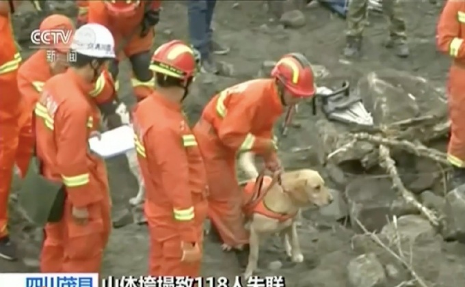 พบร่างผู้เสียชีวิตจากดินถล่มในจีน 15 คน