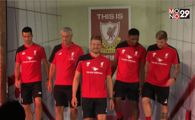 NB Football 2015 Liverpool Jersey Launch