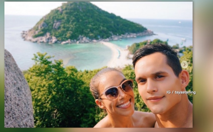 เทย่า โชว์หวานควง มิก้า เที่ยวทะเล ปัดถูกสั่งห้ามเซ็กซี่