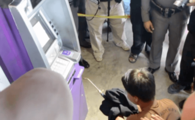 ตร.จับแก๊งงัดตู้เอทีเอ็มที่จ.ระยอง