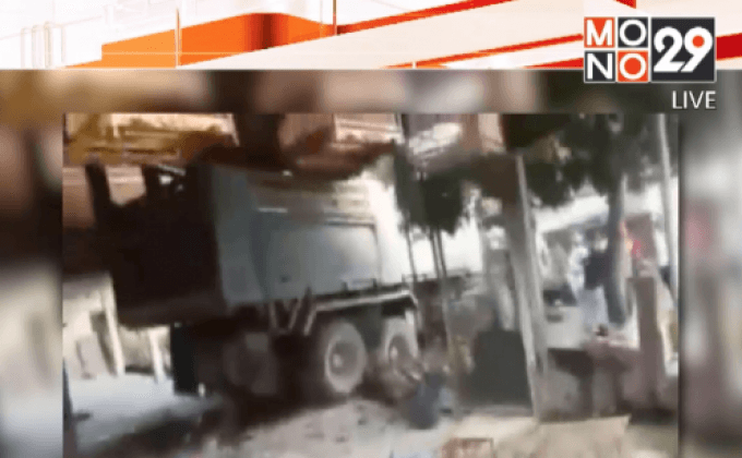 รถบรรทุกพุ่งชนบ้านเสียชีวิต 1 ราย