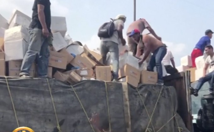 ชายแดนเวเนฯ ปะทะเดือด สกัดขนสิ่งของช่วยเหลือ