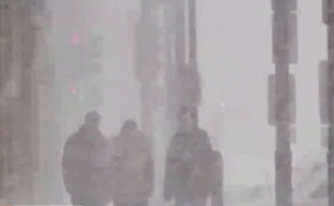 หลายพื้นที่ในสหรัฐฯเผชิญพายุหิมะ