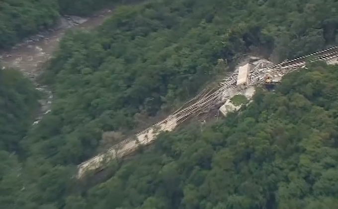​สะพานถล่มในโคลอมเบีย