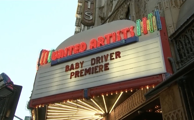 บรรยากาศรอบปฐมทัศน์ Baby Driver