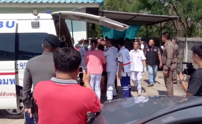 ​หนุ่มออกอุบายจี้ชิงรถ ก่อนใช้ลูกเมียเป็นตัวประกัน