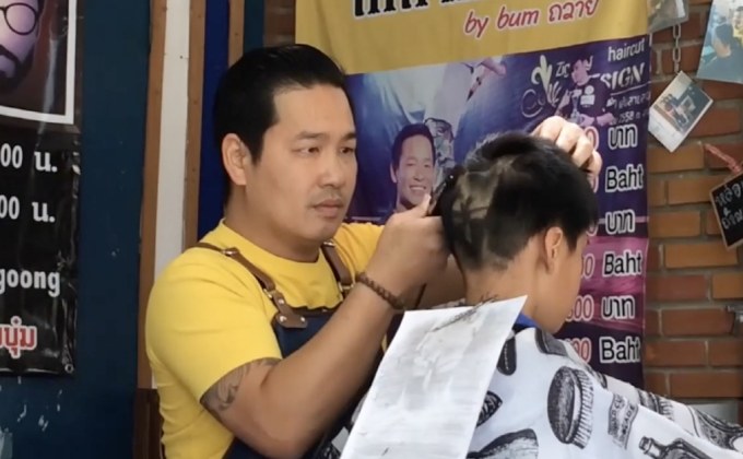 สีสันรับปิดเทอม เด็กแห่ตัดผมลายซูเปอร์ฮีโร่