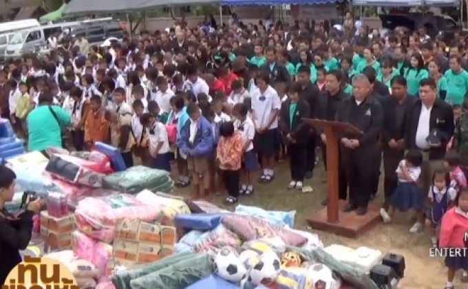 ฅนข่าวลำปางร่วมแบ่งปันน้ำใจช่วยน้อง ปีที่ 9