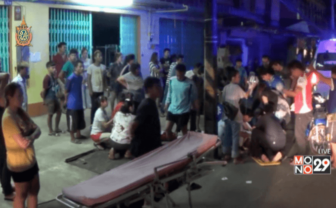 นาทีชีวิตปั๊มหัวใจชายขับจยย.ชนเสาไฟฟ้า