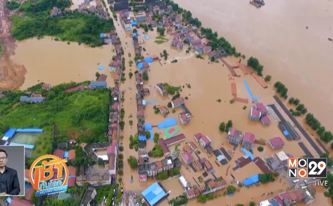 น้ำท่วมในญี่ปุ่นพบผู้เสียชีวิต 1 ราย