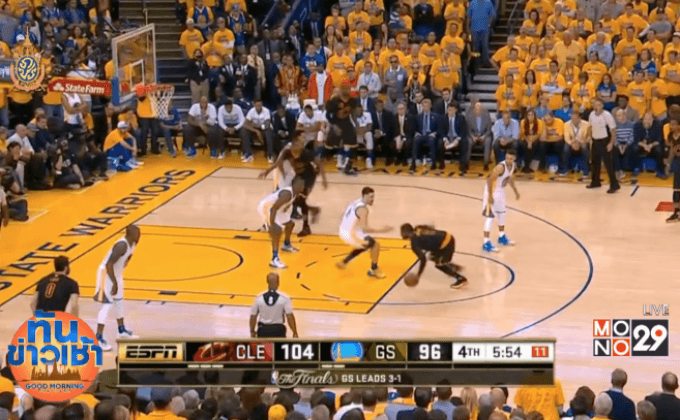 “คิงเจมส์” ระเบิดฟอร์มนำแคฟส์ไล่มา 2-3 ชิง NBA